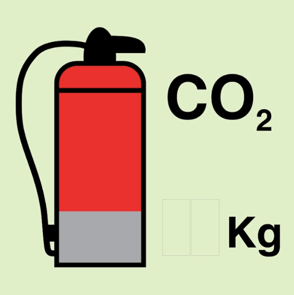 Fire extinguisher CO2