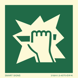 Hovedbilde D&oslash;r&aring;pner - Knus glass KAC, Aluminium