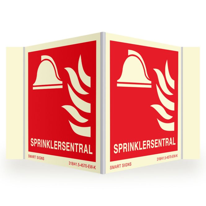 Huvudbild Sprinklersentral - Plogskilt