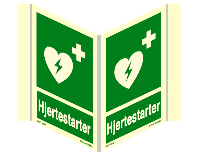 Huvudbild Hjertestarter - Plogskilt