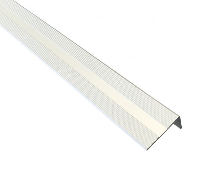 Huvudbild Trappnos i matt aluminium. Välj längd
